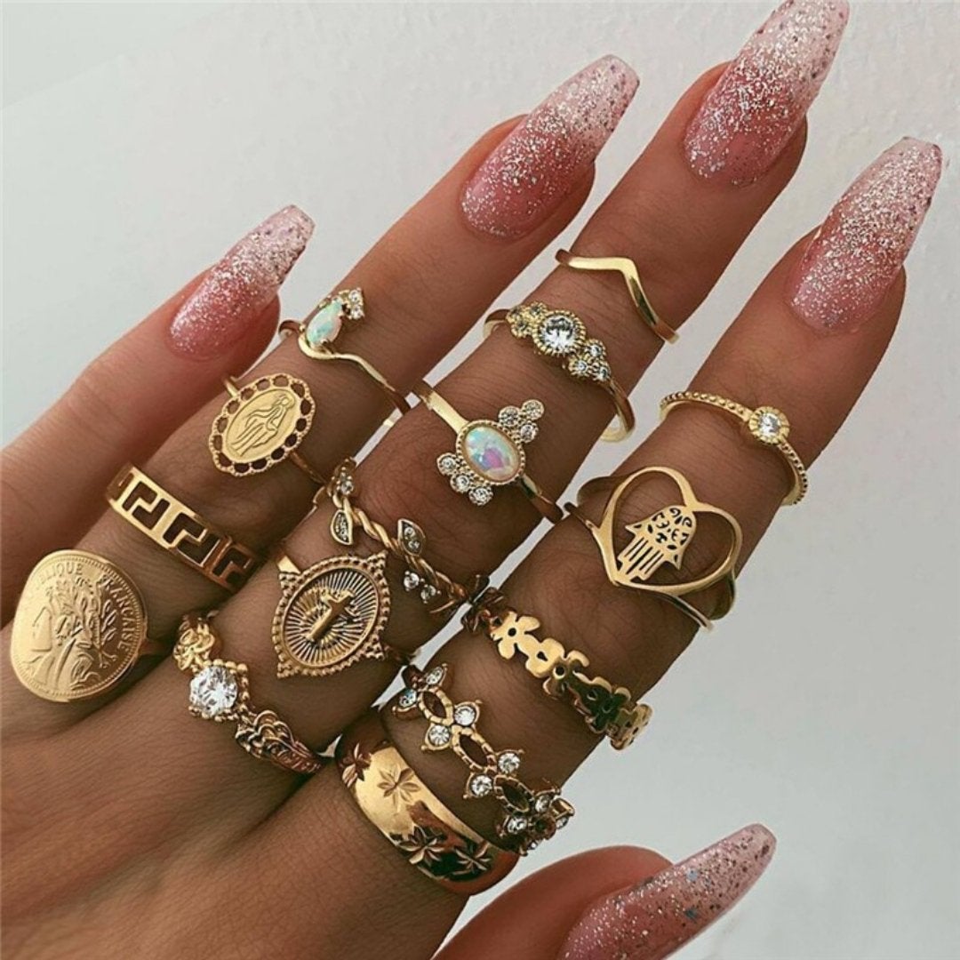 Exclusive Set of 8 to 12 Distinctive Rings