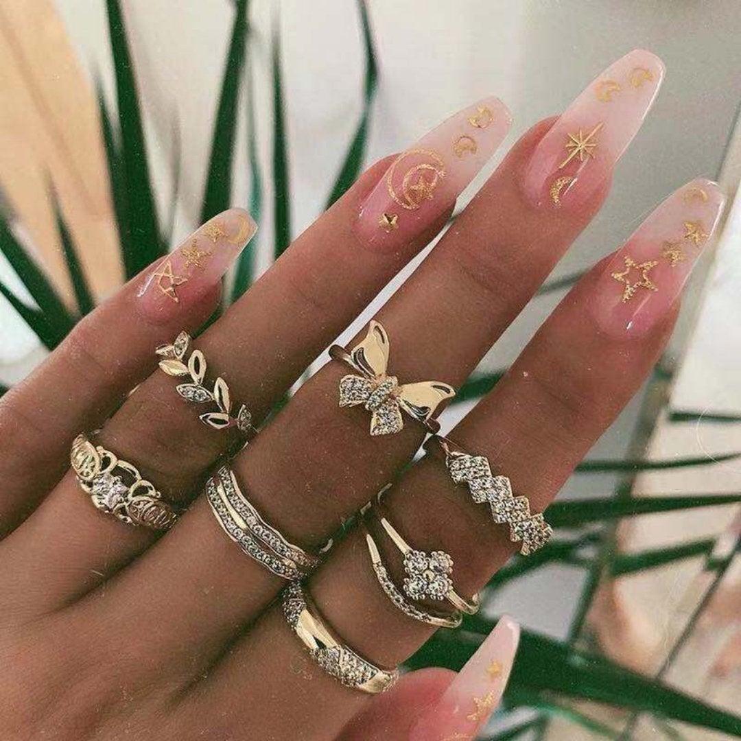 Exclusive Set of 8 to 12 Distinctive Rings