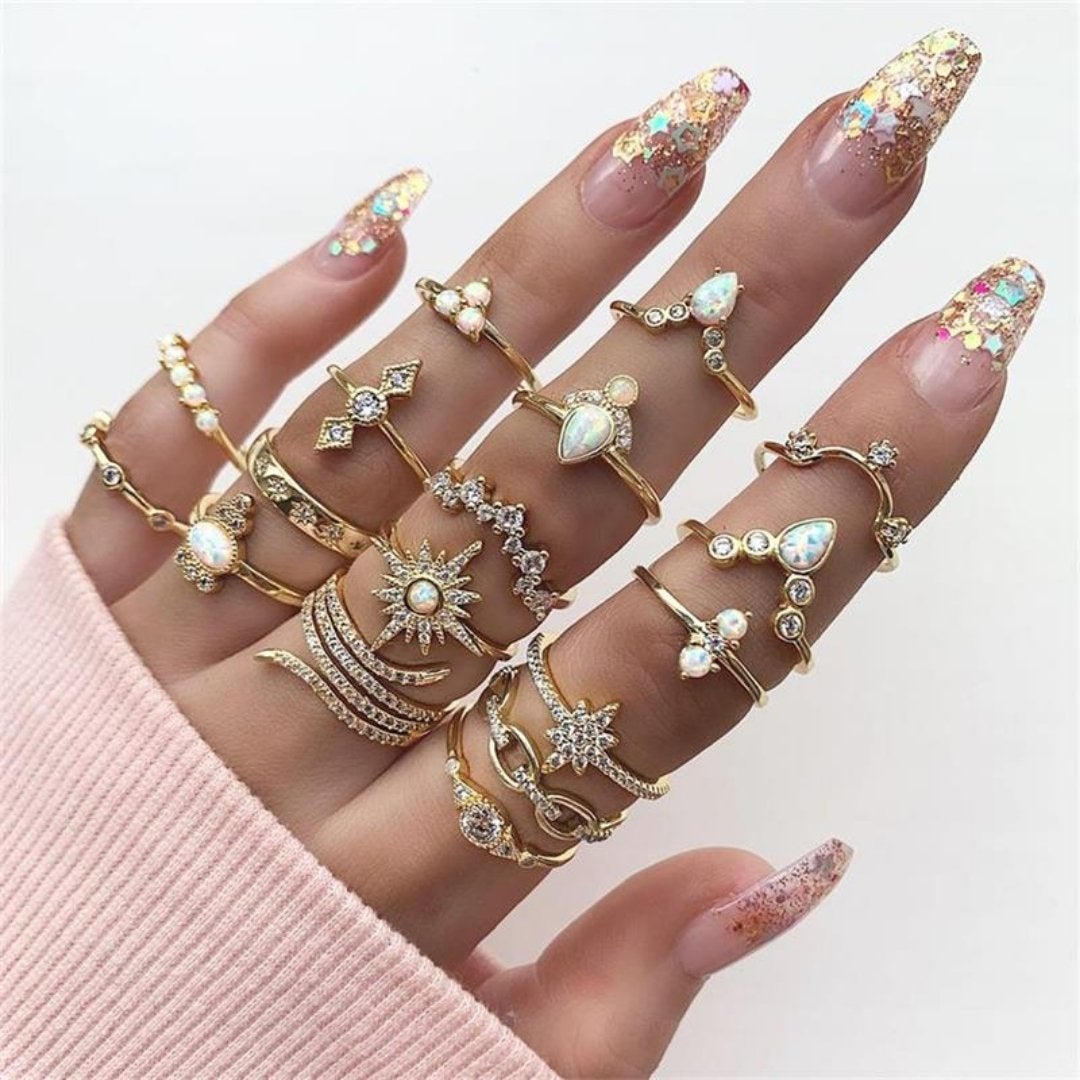 Exclusive Set of 8 to 12 Distinctive Rings