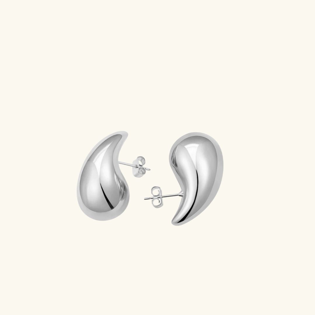 Teardrop Gold Earrings