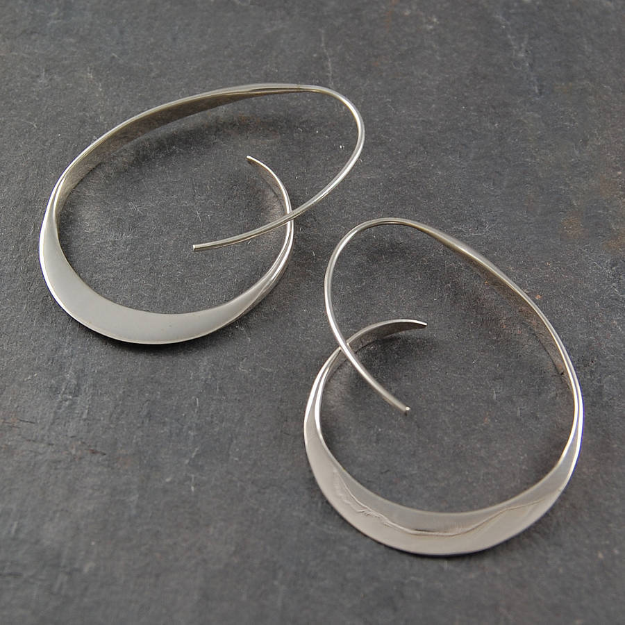 Twisted Spiral Earrings