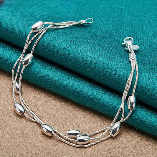 Layered Thin Chain Bracelet