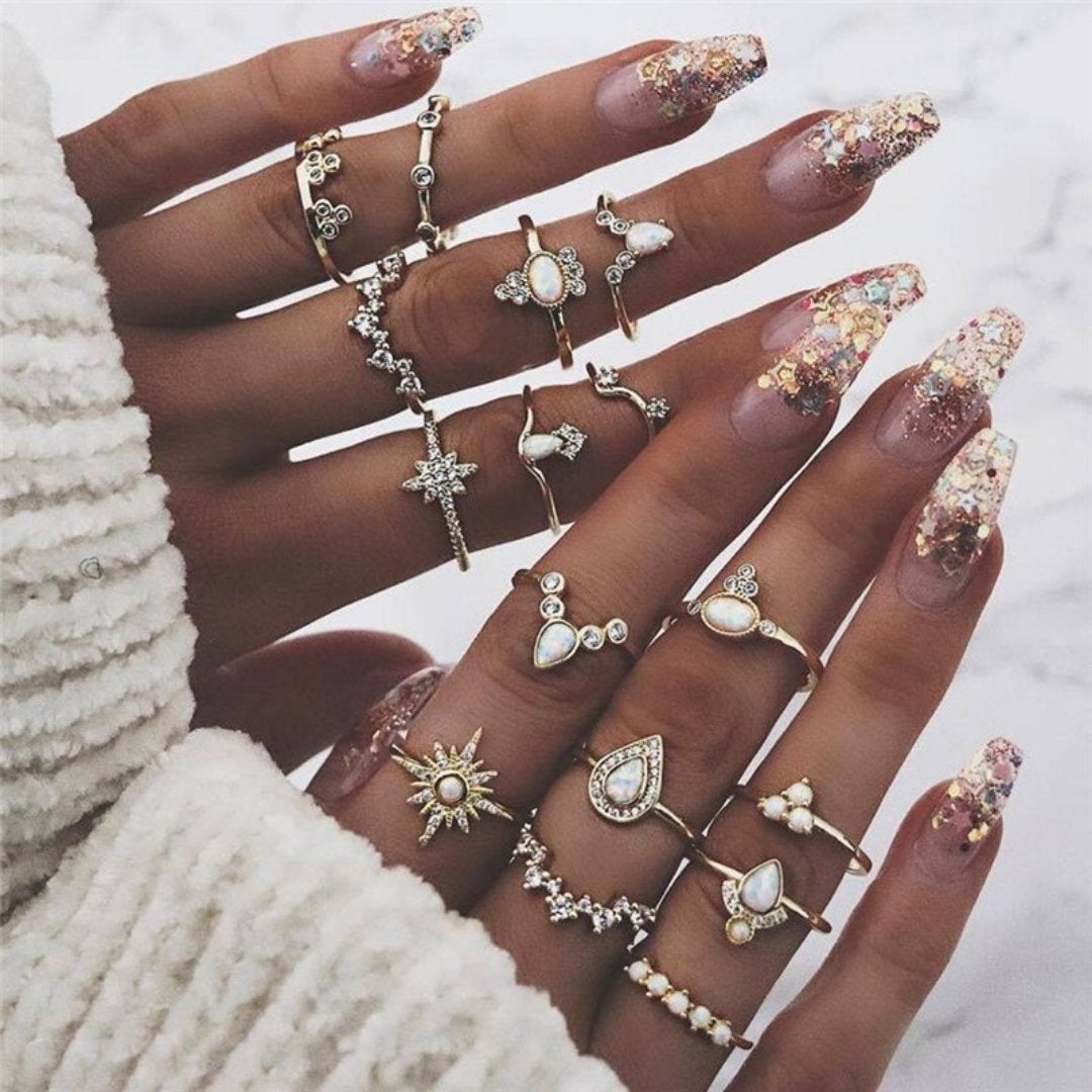 Exclusive Set of 8 to 12 Distinctive Rings