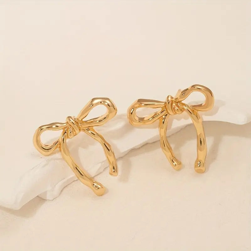 Stylish Retro Bow Earrings
