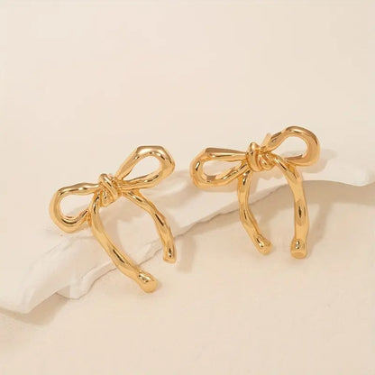 Stylish Retro Bow Earrings