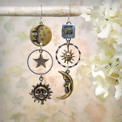 Celestial Pendant Earrings