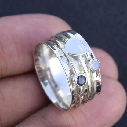Rotating Heart Shaped Ring
