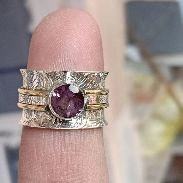 Artisan Crystal Meditation Ring