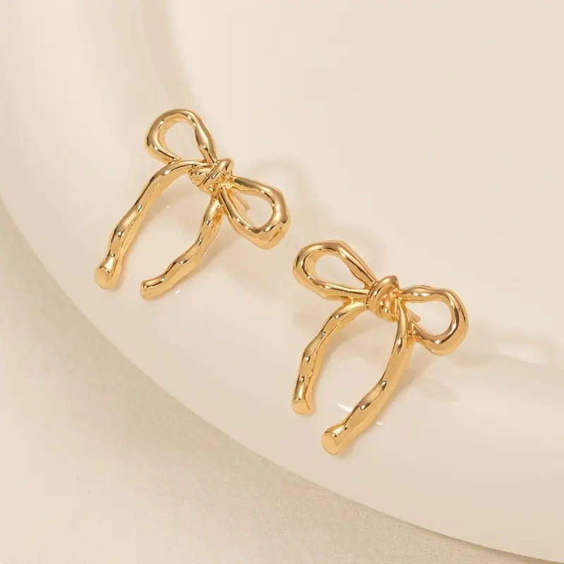 Stylish Retro Bow Earrings