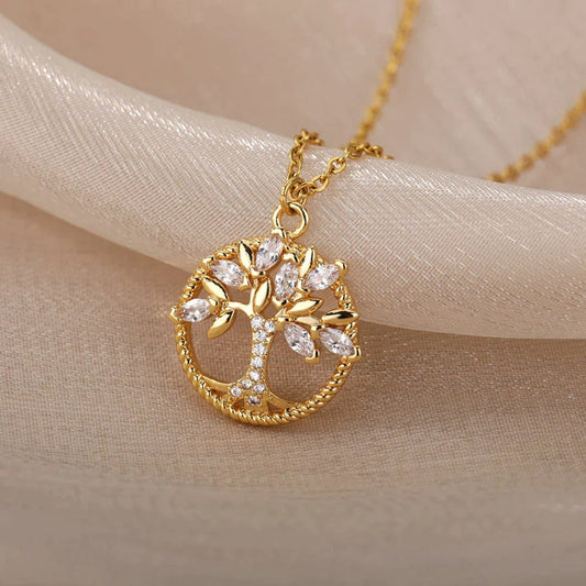 Radiant Tree of Life Necklace