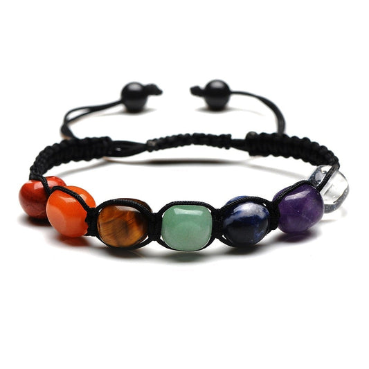 Handcrafted Natural Gemstone Wealth Bracelet