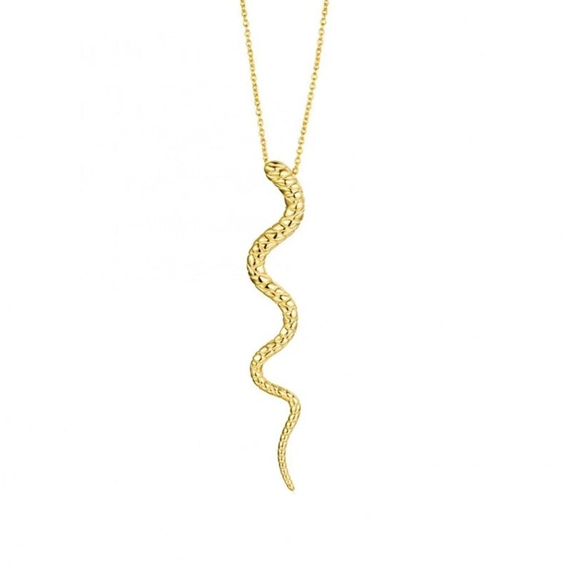925 Sterling Silver Amazonian Serpent Pendant