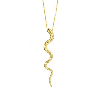 925 Sterling Silver Amazonian Serpent Pendant