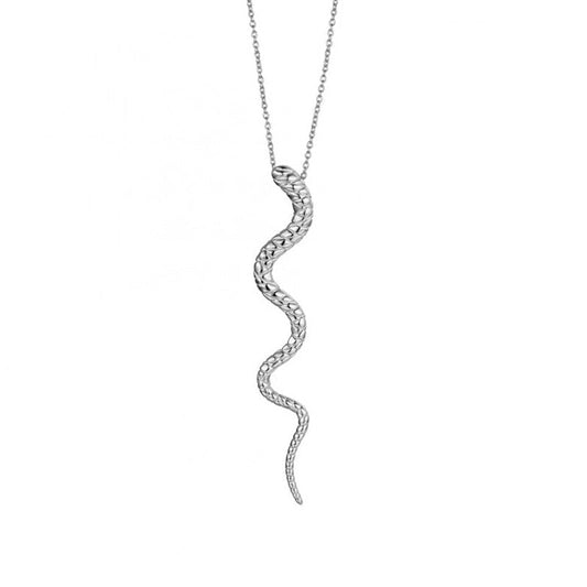 925 Sterling Silver Amazonian Serpent Pendant