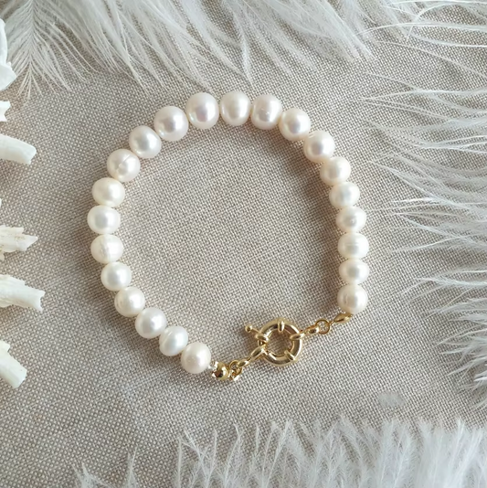 Classic Baroque Pearl Bracelets