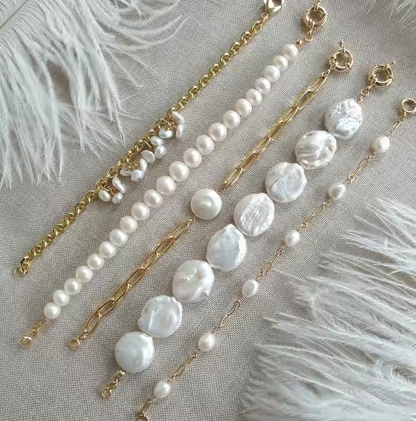 Classic Baroque Pearl Bracelets
