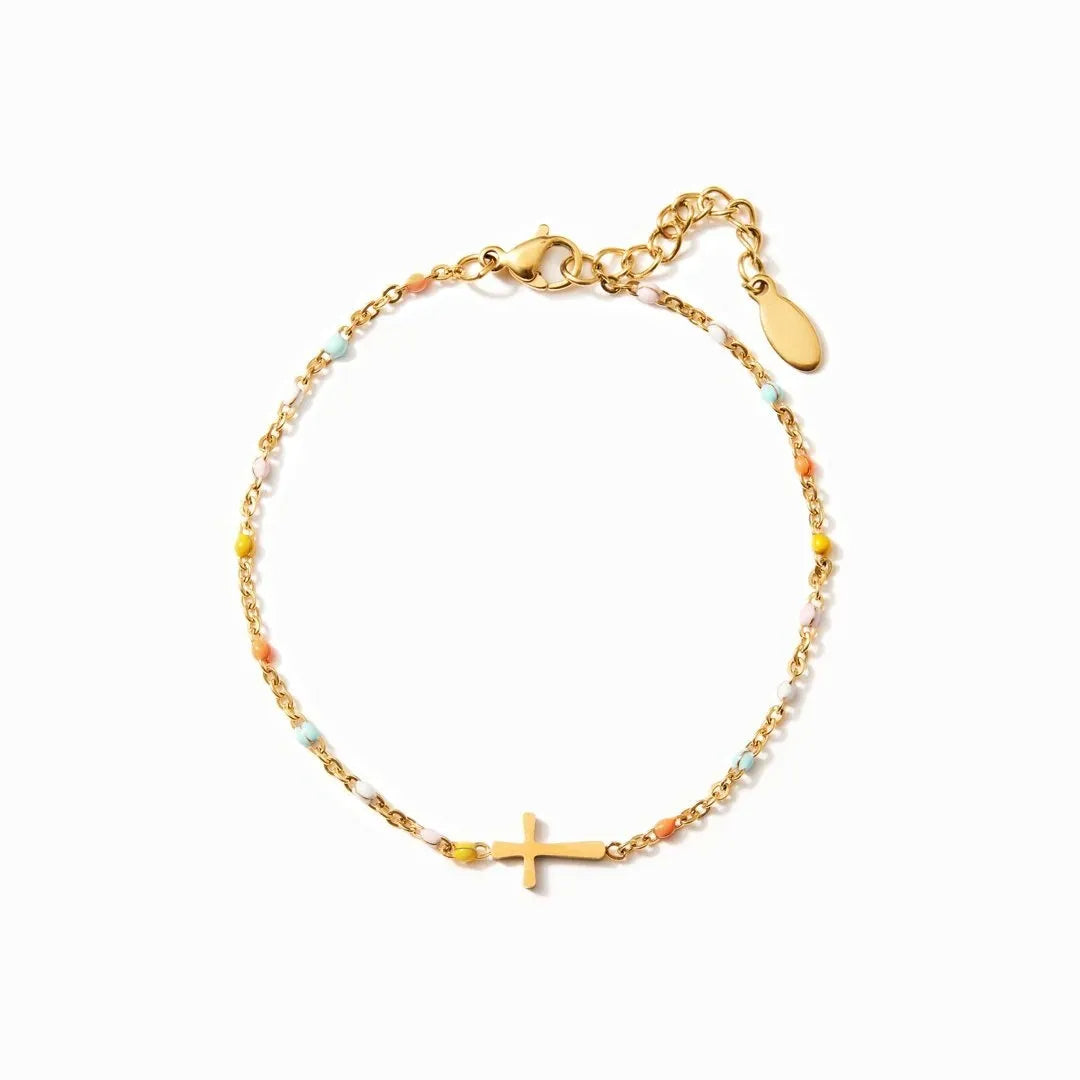 Faith-Inspired Cross Bracelet