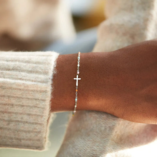 Faith-Inspired Cross Bracelet