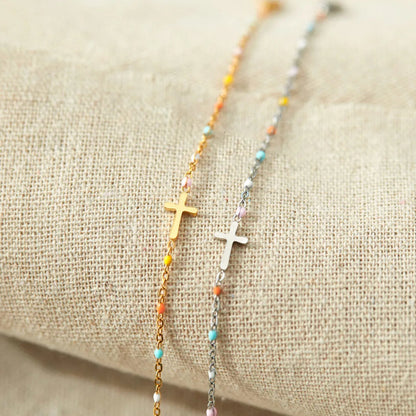 Faith-Inspired Cross Bracelet