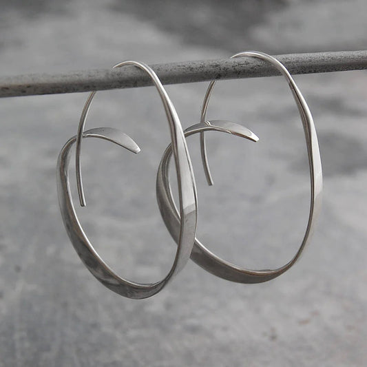 Twisted Spiral Earrings