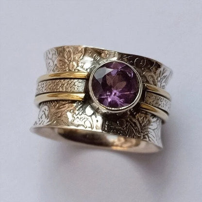 Artisan Crystal Meditation Ring