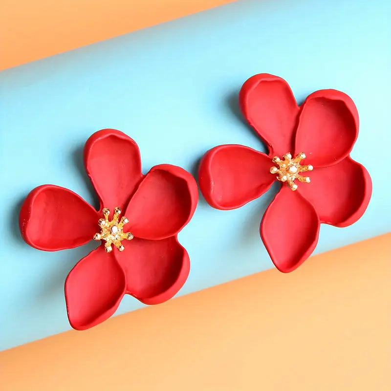 Elegant Floral Earrings