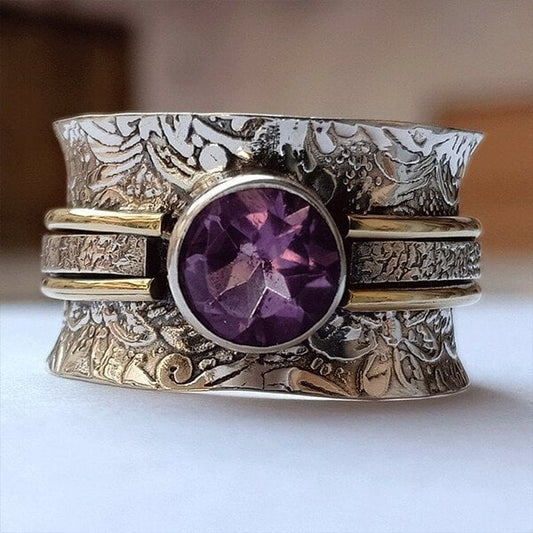 Artisan Crystal Meditation Ring