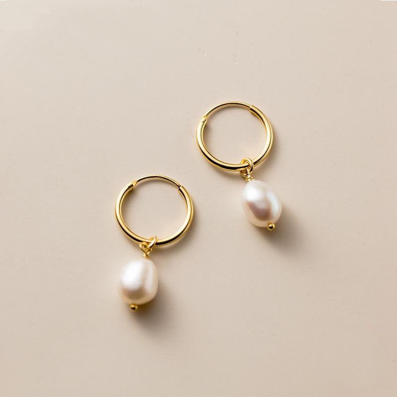 Elegant Freshwater Pearl Earrings