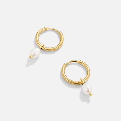 Elegant Freshwater Pearl Earrings