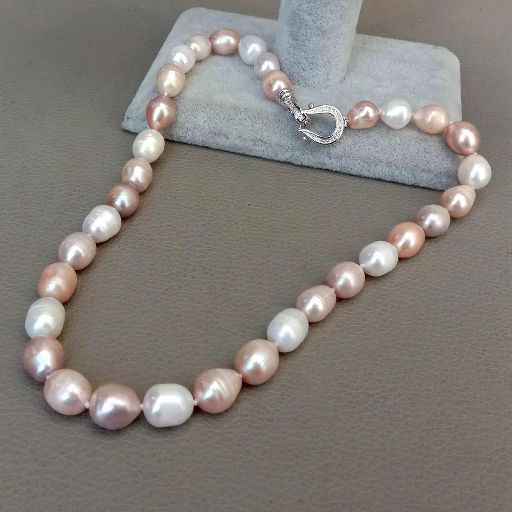 Multicolored Pearl Necklace