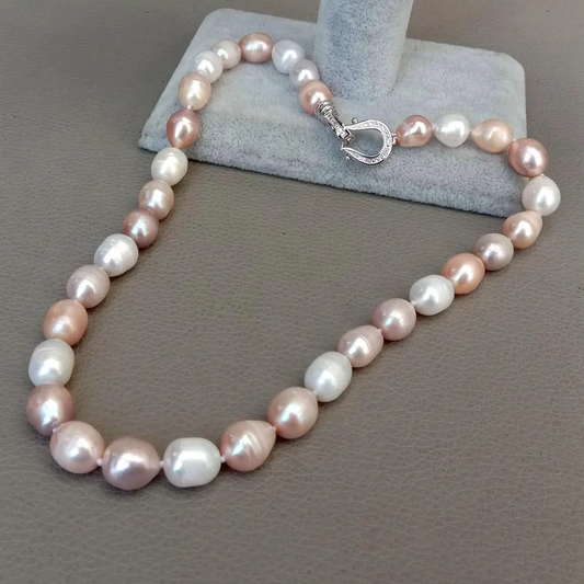Multicolored Pearl Necklace