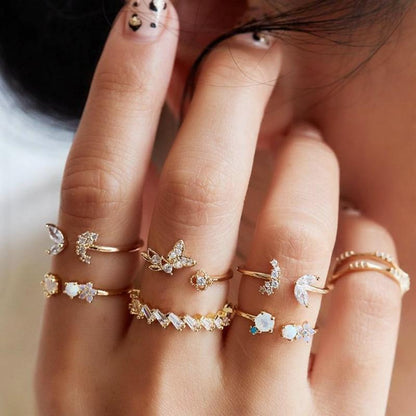 Exclusive Set of 8 to 12 Distinctive Rings