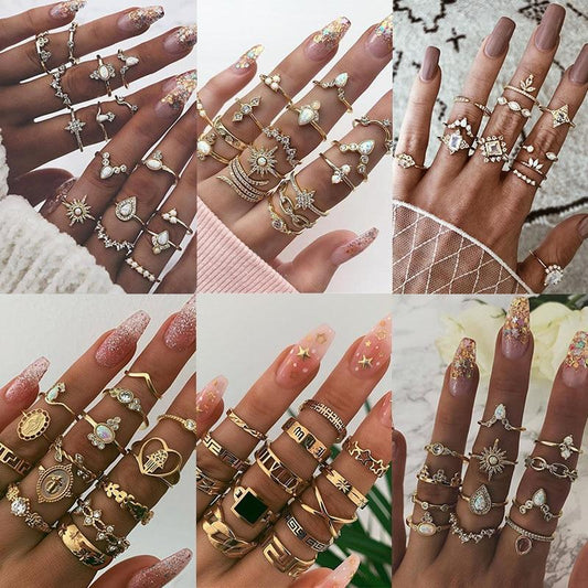 Exclusive Set of 8 to 12 Distinctive Rings