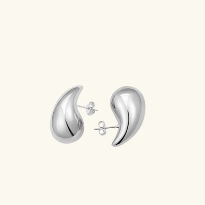 Teardrop Gold Earrings